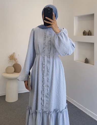 1513 sera elbise - bebe mavi