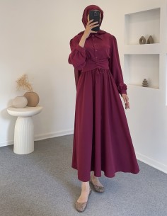 402 bel büzgülü takım -Bordo 2