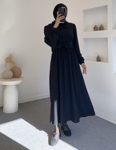 402 bel büzgülü takım -Siyah 2