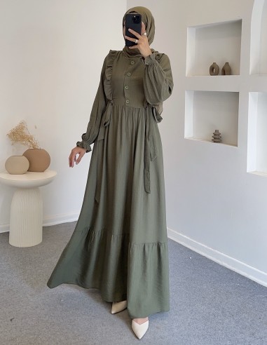 2559 efsun elbise - yeşil