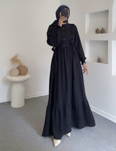 2559 efsun elbise - siyah