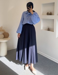 6959 vual gömlek -mavi 2