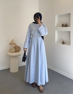 325 amor elbise - Mavi