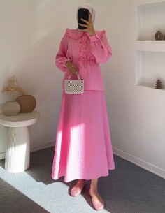 2772 prenses takım - pembe