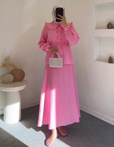 2772 prenses takım - pembe