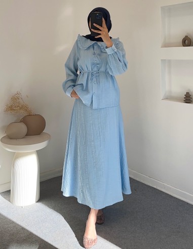 2772 prenses takım - Mavi