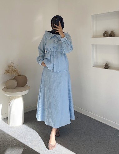 2772 prenses takım - Mavi