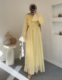 6003 kolları geniş fırfırlı...