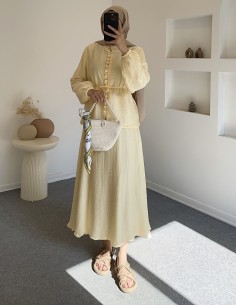 2764 leora takım - sarı