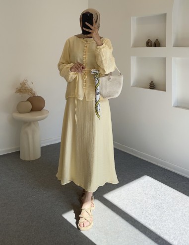 2764 leora takım - sarı