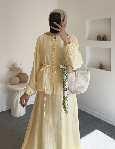 2764 leora takım - sarı