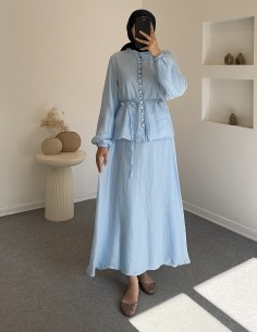 2764 leora takım - mavi