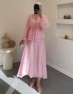 2764 leora takım - Pembe