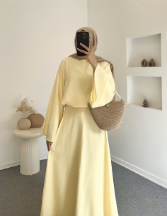 Y-2327 elora takım - sarı 2