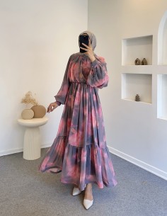 0866 rüya elbise - pembe