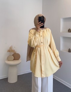 5074 gold düğmeli gömlek -...