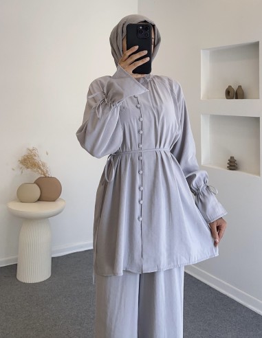 8016 hatun takım - gri