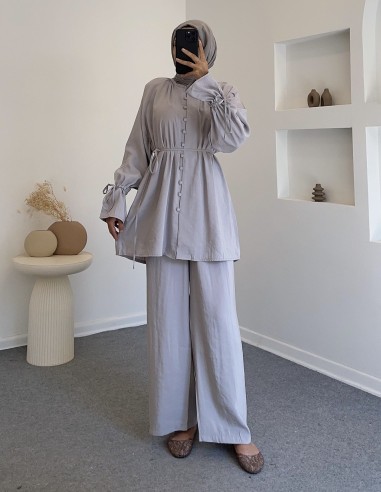 8016 hatun takım - gri