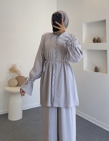 8016 hatun takım - gri