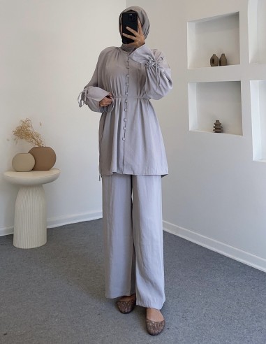 8016 hatun takım - gri