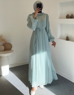 4619 abiye- Mint yeşil