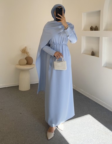 404 lulya elbise - Bebe mavi