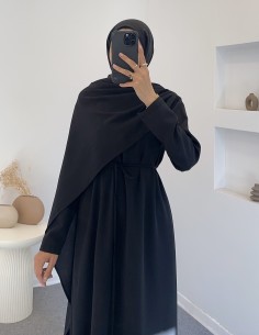 404 lulya elbise - Siyah 2