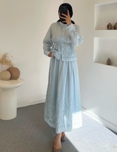 7249 kuğu takım - Mavi