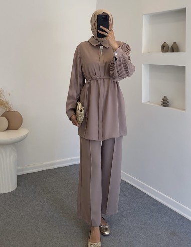 7262 pliseli kol takım-Vizon