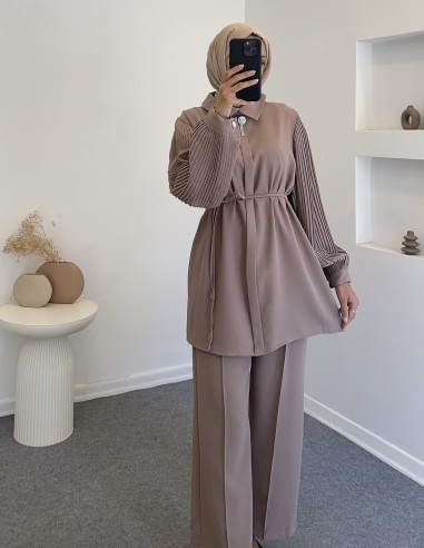 7262 pliseli kol takım-Vizon