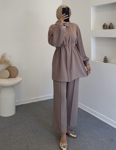 7262 pliseli kol takım-Vizon