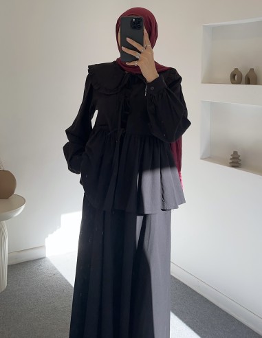 313 hera etekli takım- Siyah