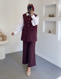 26003 pera takım- Bordo 2