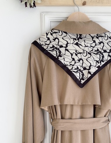 2960 soft trençkot -camel