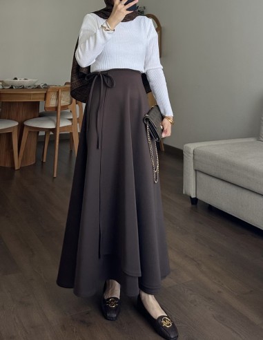 508 kurvaze bağlamalı scuba etek -...