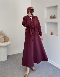 2916 scuba takım-Bordo