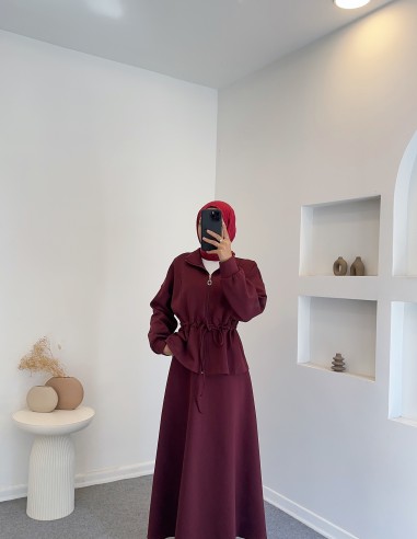 2916 scuba takım-Bordo