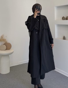 2209 yaka detay trençkot -...