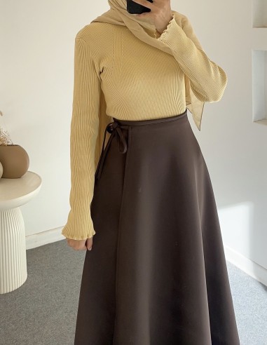 508 kurvaze bağlamalı scuba etek -...