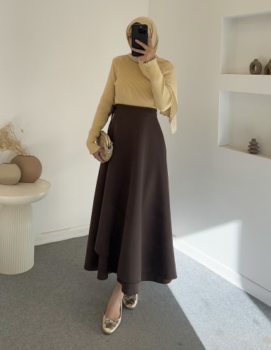 508 kurvaze bağlamalı scuba etek -...