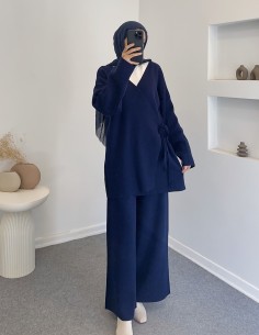 DZ30069 Triko takım - lacivert 2