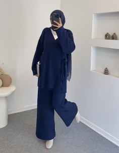 DZ30069 Triko takım - lacivert