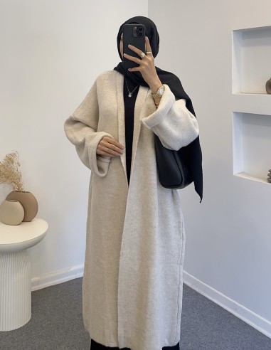 A91828 salaş triko hırka - krem