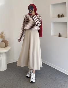 D30007 oysho cepli etek - taş