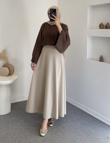 8666 yarasa kol kazak - Kahverengi