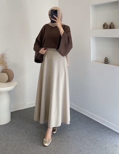 8666 yarasa kol kazak - Kahverengi