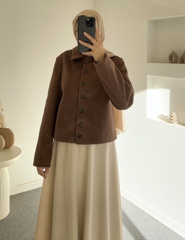 140385 jacket ceket - kahverengi