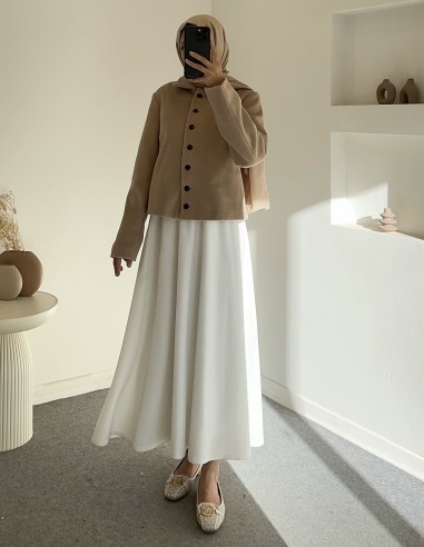 140385 jacket ceket - Bej