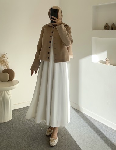 140385 jacket ceket - Bej