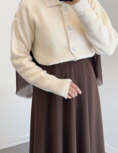 8532 tüylü hırka - Taş 2